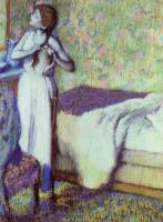 Degas, Edgar - Young Girl Braiding Her Hair